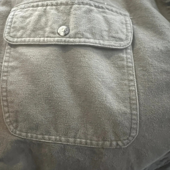Guide Series Gender Mountain Men’s Sz L Workwear Heavy Flannel Button Down EUC - Picture 10 of 15